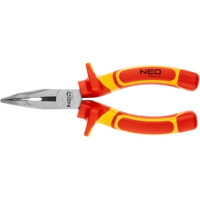 Neo Tools 01-227 kleště špičaté zahlé VDE 160mm (6"), crv, polished