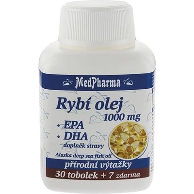 MedPharma Rybí olej 1000 mg+EPA+DHA tabliet 37