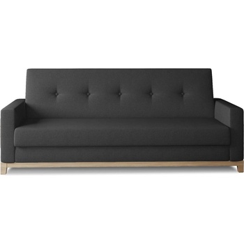 Eltap Черен разтегателен диван с място за съхранение 216 cm Selene - ELTAP (Sel_09_BW)