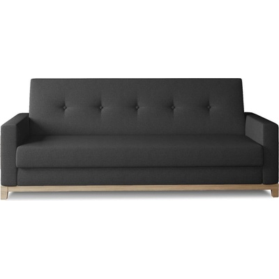 Eltap Черен разтегателен диван с място за съхранение 216 cm Selene - ELTAP (Sel_09_BW)