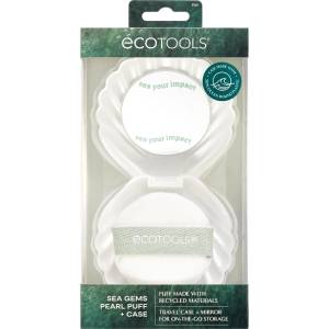 EcoTools Гъба за пухкави зъби Sea Gems Pearl Puff + калъф