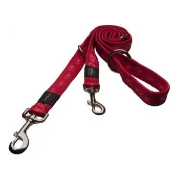 Rogz Alpinist Multi-Purpose Lead Large - Мултифункционален повод за две или едно куче 20мм/-1-1, 6м червен