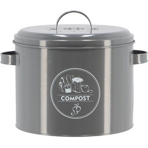 Esschert Design Сив контейнер за компостируеми отпадъци 6, 3 l Secret Du Potager - Esschert Design (ZEE-C2140)