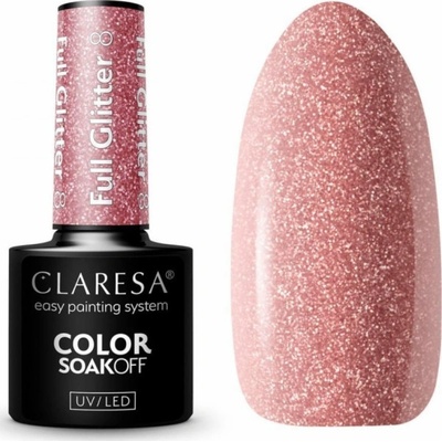 Claresa Gél lak FULL GLITTER 8 5 g