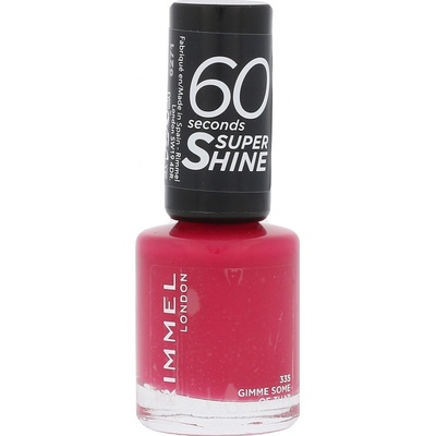 Rimmel London 60 Seconds Super Shine Nail Polish 340 Berries And Cream 8 ml