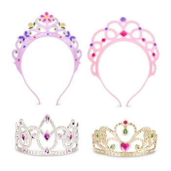 Melissa & Doug - Кралски корони - 4 броя (18525)