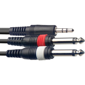 Image 1 of Stagg Кабел мини жак - два жака Stagg SYC1/MPSB2P E 1 метър