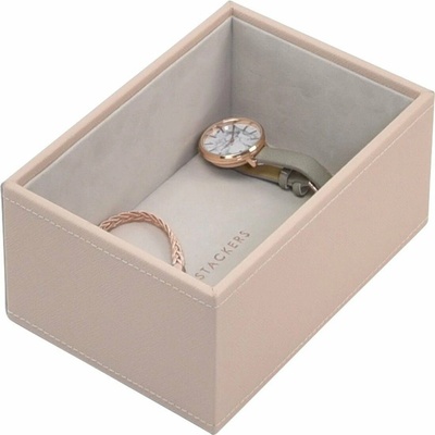 Stackers box na šperky Blush Mini Open Layer růžová