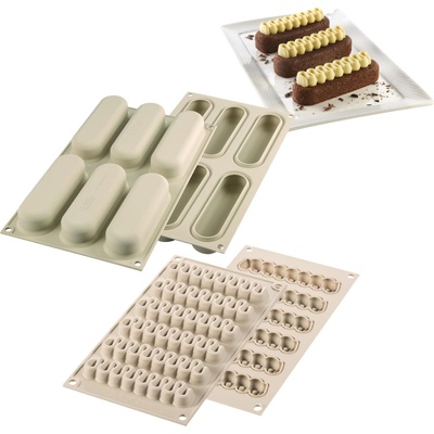 Silikomart Форма за сладки Pop Eclair силиконова (25.275.13.0065)