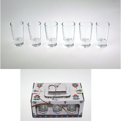 Kinekus Pohár štamprlík číry 6 x 25 ml