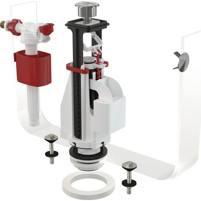 Alcadrain Splachovací wc souprava s dvoutlačítkem SA08AK SA08AK-3/8