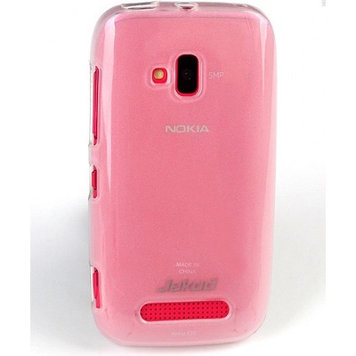 JEKOD TPU + fólie White pro Nokia Lumia 610