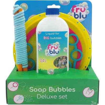 Tm Toys FRU BLU Deluxe sada bublifuků + náplň 0 4l ODOLNÉ MÝDLOVÉ BUBLINY