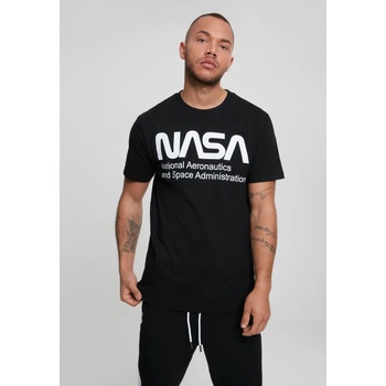 Mister Tee Мъжка черна тениска Mister Tee NASA WormlogoUB-MT905-00007 - Черен, размер M