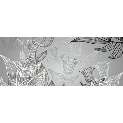 IMPOL TRADE 8-009VEP vliesová fototapeta listy s tulipány rozměr 250 cm x 104 cm
