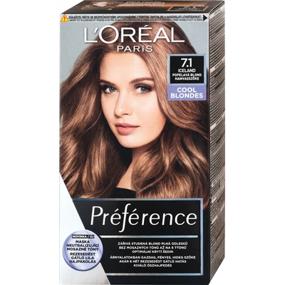 L'Oréal Feri Préférence farba na vlasy 7.1 Island