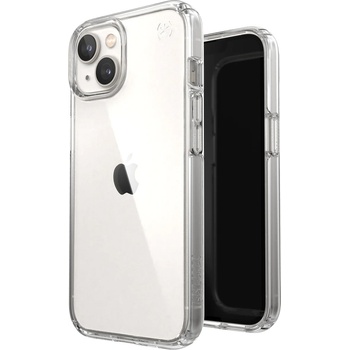 Speck Presidio Perfect Clear - удароустойчив хибриден кейс за iPhone 14 (прозрачен)