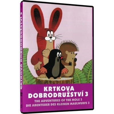 Krtkova dobrodružství 3 papírový obal DVD