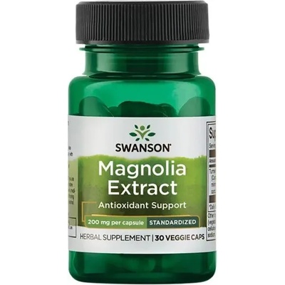 Swanson Magnolia Extract, 200 mg, 30 капсули, Swanson
