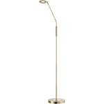 Fischer & Honsel LED затъмняваща се подова лампа златна (височина 150 cm) Dent - Fischer & Honsel (40109)