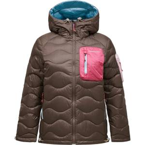 Peak Performance Дамско пухено яке Peak Performance Women's Helium Utility Down Hood Down jacket - Terrain Tan / Mountain Blush - размер XS (104-5351-1012)
