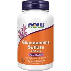 NOW NOW Glucosamine Sulfate 750mg, 120 Capsules - fitnesdobavki - 33,05 лв
