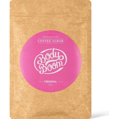 BodyBoom kávový telový peeling Original 200 g