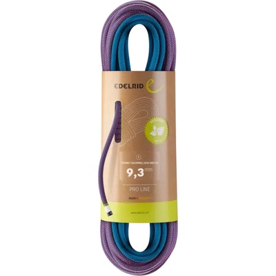 Edelrid Tommy Caldwell Eco Dry CT 9, 3mm 80m Цвят: лилав