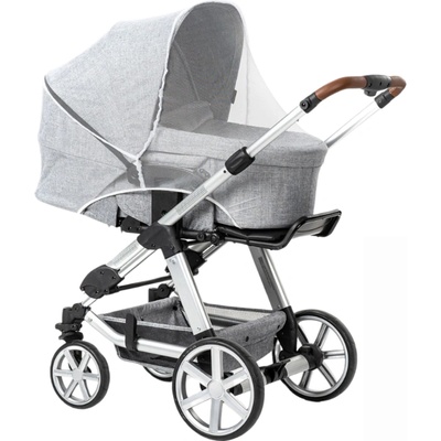 Reer Комарник за бебешка количка Reer - BiteSafe, бял (87030)