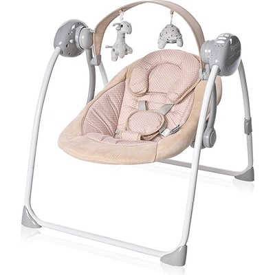 Lorelli Classic ЛЮЛКА PORTOFINO BEIGE DOTS подарък към REYA 2in1 (10090062405)