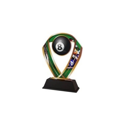 Poháry Bauer Akrylátová trofej ACRC001M07 Billiard