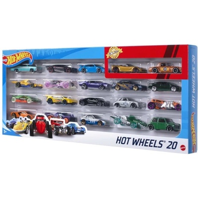 Mattel Hot Weels Autíčka 20 ks H7045