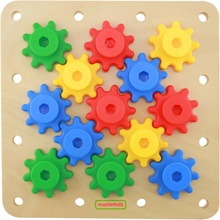 Masterkidz Gearwheels zostavte si vlastný mechanizmus Montessori tabule
