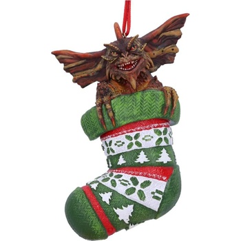 Nemesis Now Gremlins Mohawk In Stocking Hanging 12cm
