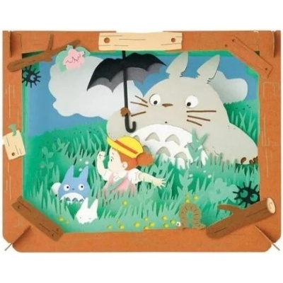 Maison Ghibli papierová scéna Môj sused Totoro Na lúke uni