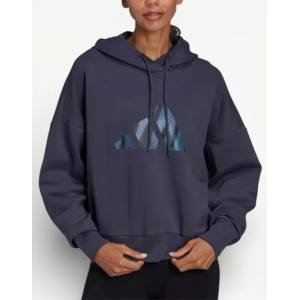 Adidas Sportswear Future Icons Feel Fierce Graphic Hoodie Navy