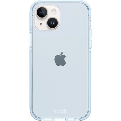 Holdit Гръб Holdit Seethru Case за iPhone 15 - Mineral Blue