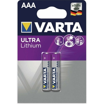 Varta Ultra Lithium 2ks AAA 6103301402