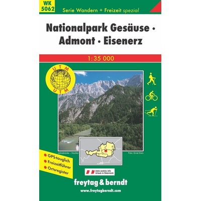 5062 NP Gesäuse-Admont / Turistická mapa f&b