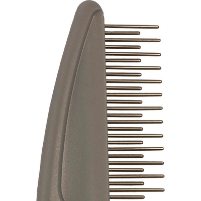 Duvo Plus Duvo - Двуредов гребен за разплитане на козината за кучета и котки, 35+18 зъба