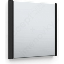 Accept Dveřní tabulka ACS stříbrná čtvercová (nezásuvný systém, 93 x 93 mm) (stříbrná tabulka)