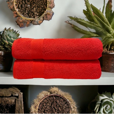 Apex TOP KVALITA osuška 70 x 140 cm červený