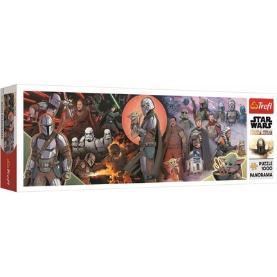 TREFL Panoramatické The Mandalorian Dobrodružství 1000 dielov