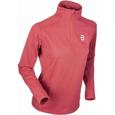 Bjorn Daehlie BJ Half zip grid W červená