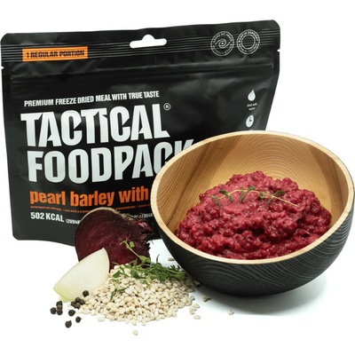Tactical Foodpack Perlový jačmeň s červenou repou 110 g