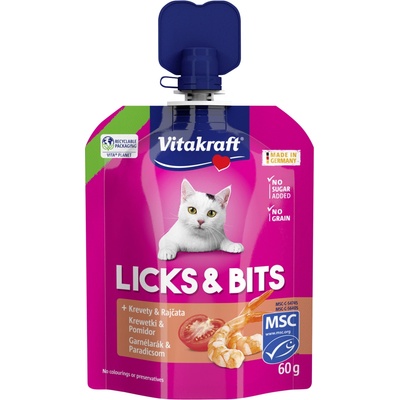 Vitakraft Licks & Bits krevetový 60 g