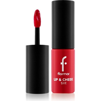Flormar Lip & Cheek Tint течен руж за устни и скули цвят 001 Scarlet Ruby 6.7ml