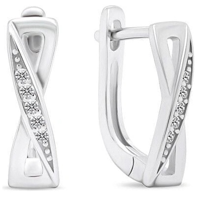 Brilio Silver náušnice EA462W