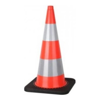 Dopravní kužel 75cm reflexní, Black base