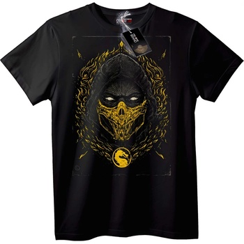 NOONEBRAND Тениска Scorpion от Mortal Kombat - XL, White